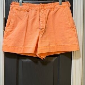 Polo Ralph Lauren SZ 6 women's orange shorts